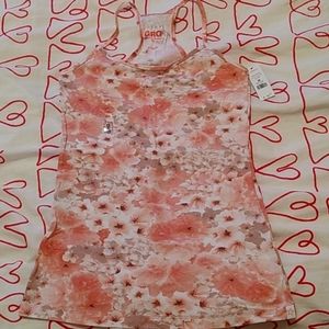 🆕 Floral tank top - Size M - Garage